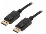 Cable | DisplayPort plug,both sides | PVC | DisplayPort 1.2 | 10m