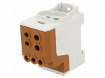 Splice terminal: distribution block | 200A | 1kV | screw terminal