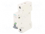 Circuit breaker | 230/400VAC | Inom: 6A | Poles: 1 | Charact: B | 10kA