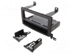 Radio frame | Hyundai | 1 DIN | matt black