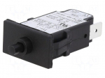 Circuit breaker | Urated: 240VAC | 48VDC | 1.6A | SPST | Poles: 1 | MCB