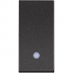 Two-way switch 1P 10 AX - 250 Vac - lightable