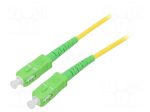 Fiber patch cord | OS2 | SC/APC,both sides | 20m | 9/125um | LSZH | LAN