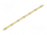 COB LED tape | white cold | LED/m: 480 | 8mm | IP20 | 8W/m | CRImin: 90