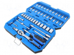 Wrench-set | 1/4" | 46pcs.