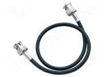 Test lead | BNC plug,both sides | Len: 1.2m | black