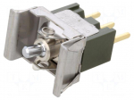 ROCKER | SPDT | Pos: 2 | ON-ON | 0.1A/28VAC | 0.1A/28VDC | none | M
