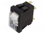 Circuit breaker | 16A | Poles: 1 | SNAP-IN | TA45 2P | Leads: connectors