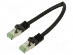 Patch cord | S/FTP | Cat: Cat 8.1 | RJ45 plug,both sides | stranded