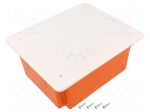 Enclosure: junction box | X: 145mm | Y: 175mm | Z: 141mm | ABS | IP20