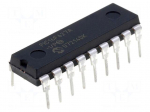 IC: PIC microcontroller | 1.75kB | 20MHz | A/E/USART | 3&divide;5.5VDC | THT