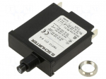 Circuit breaker | Urated: 240VAC | 28VDC | 6A | SPST | Poles: 1 | screw