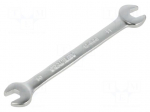 Wrench: flat | double-sided | 10mm,11mm | Chrom-vanadium steel