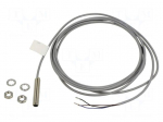 Sensor: inductive | OUT: PNP / NO | 0&divide;1.5mm | 10&divide;30VDC | M8 | 3m | IP68