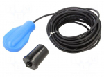 Sensor: liquid level | max.50&deg;C | OUT: NO + NC | cables | IP68 | 10A