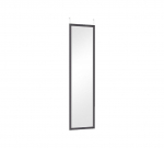Mirrors&More Bea spogulis 30 x 120 cm melns with door hanger 1160102 4251820300436
