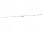 Busbar | Poles: 4 | Urated: 415V | 100A | No.of mod: 57 | Uinsul: 500V