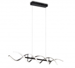 Trio Sequence LED piekarama lampa brushed aluminium/matt black brushed steel 341810205 4017807540710