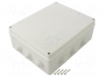 Enclosure: junction box | X: 198mm | Y: 248mm | Z: 95mm | wall mount