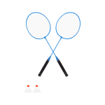 Spordiks ja aktiivseks puhkuseks // Spordikaubad ja varustus // Zestaw do badmintona REBEL ACTIVE