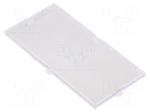 Front panel | transparent | 1597