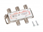 TV, SAT, HDMI, DVI kaablid ja tarvikud // Koaksiaalkaablite pistikud, tarvikud ja t&ouml;&ouml;riistad // 77-218# Rozgałęźnik f:gn-4gn bzt duży 5-2050mhz