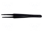 Tweezers: straight | Blade tip shape: flat | Tweezers len: 125mm