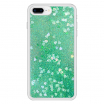Back panel cover Evelatus Apple iPhone 7/8 Shining Quicksand Case Green