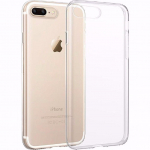 Back panel cover Evelatus Apple iPhone 7 Plus/8 Plus Clear Silicone Case 1.5mm TPU Transparent