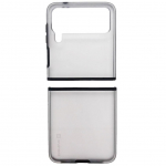 Back panel cover Evelatus Samsung Galaxy Z Flip 3 Acrylic Matte Case Black