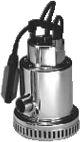 Pump DRENOX 250-10 P1=0,9kW 230V 50Hz Nocchi