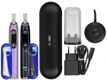 BRAUN ORAL-B ELECTRIC TOOTHBRUSH IO 9N SET DUO BLACK ONYX & ROSE QUARTZ