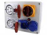 Electric switchboard | IP44 | wall mount | ABS