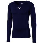 Puma LIGA Baselayer LS Men's T-Shirt navy blue 655920 20 M