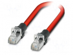 Patch cord | S/FTP | Cat: 5 | RJ45 plug,both sides | stranded | 3m | PVC