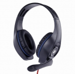 Wired headphones Gembird HEADSET GAMING/BLUE/BLACK GHS-05-B