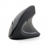 Computer mouse Gembird  MOUSE USB OPTICAL WRL BLACK/ERGONOMIC MUSW-ERGO-01
