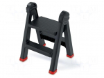 Ladder | non-slip feet,anti-slip steps | double-sided | 150kg