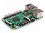 Single-board computer | Raspberry Pi 3 | 1.2GHz | uP: BCM2837 | 5VDC