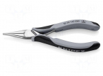Pliers | flat | ESD | for electronics | 145mm