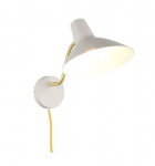 Trio Traveller sienas lampa E27 warm grey/matt brass  263470176 4017807613766