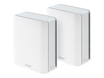Asus | Tri-band WiFi 7 Smart AiMesh Extendable Router | ZenWiFi BT8 (2pk) | 802.11be | 14000 Mbit/s | Mesh Support Yes | MU-MiMO Yes | 4G/5G | Antenna type Internal | 1