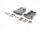 PLASTIC HOUSING FOR 37-PIN SUB-D CONNECTOR