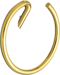 Wall towel rack - round