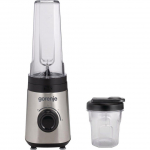 Mixers and blenders GORENJE Blender BSM600E Tabletop, 320 W, Jar material Plastic, Jar capacity 0.6 L, Stainless Steel