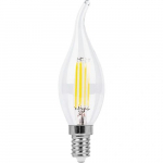 LED Filament bulb E14, C35T, 6W, 840lm, 3000K, 360&deg;