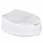 Toilet seat elevation cap with flap 15cm