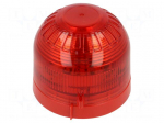 Signaller: lighting | flashing light | red | Sonos | 10&divide;60VDC | IP21