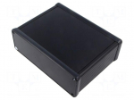 Enclosure: with panel | 1455 | X: 165mm | Y: 120mm | Z: 51.5mm | aluminium