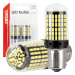 Autolambid, Mootorratta ja traktori valgustid // Autolambid, Mootorratta ja traktori valgustid // Żar&oacute;wki led canbus ba15s p21w r10w r5w 600lm 144smd białe 12v 24v amio-04473